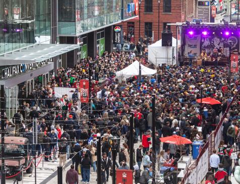 2019 Memorial Cup FAN ZONE presented by Kubota Concert Series. Photo: James Bennett