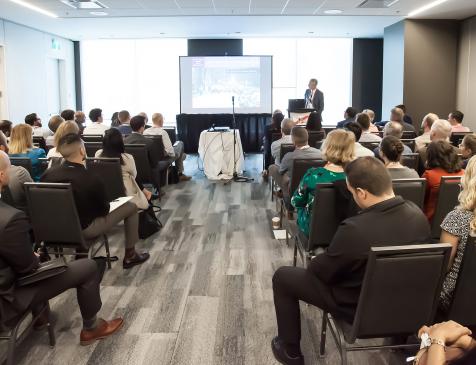 Transportation Association of Canada (TAC) and Intelligent Transportation Systems Canada (ITS Canada) at the Halifax Convention Centre. Photo: https://tacwebsitephotos.smugmug.com/2019-TAC-ITS-Joint-Exhibition-Conference